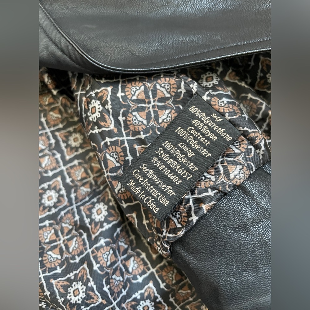 Black Leather Jacket - image 6